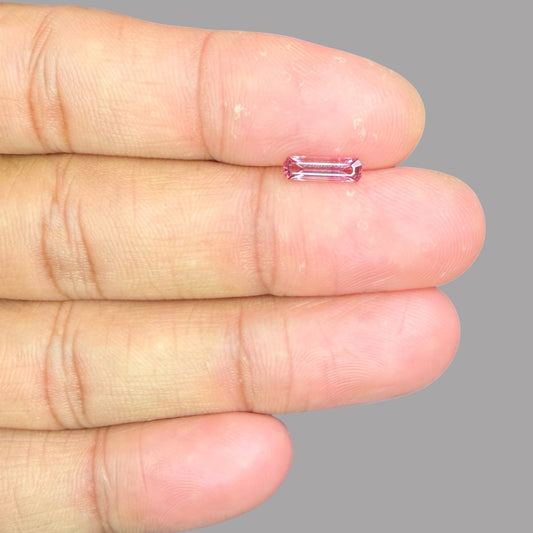 cNatural Rubellite Tourmaline Gemstone 0.58 Carats