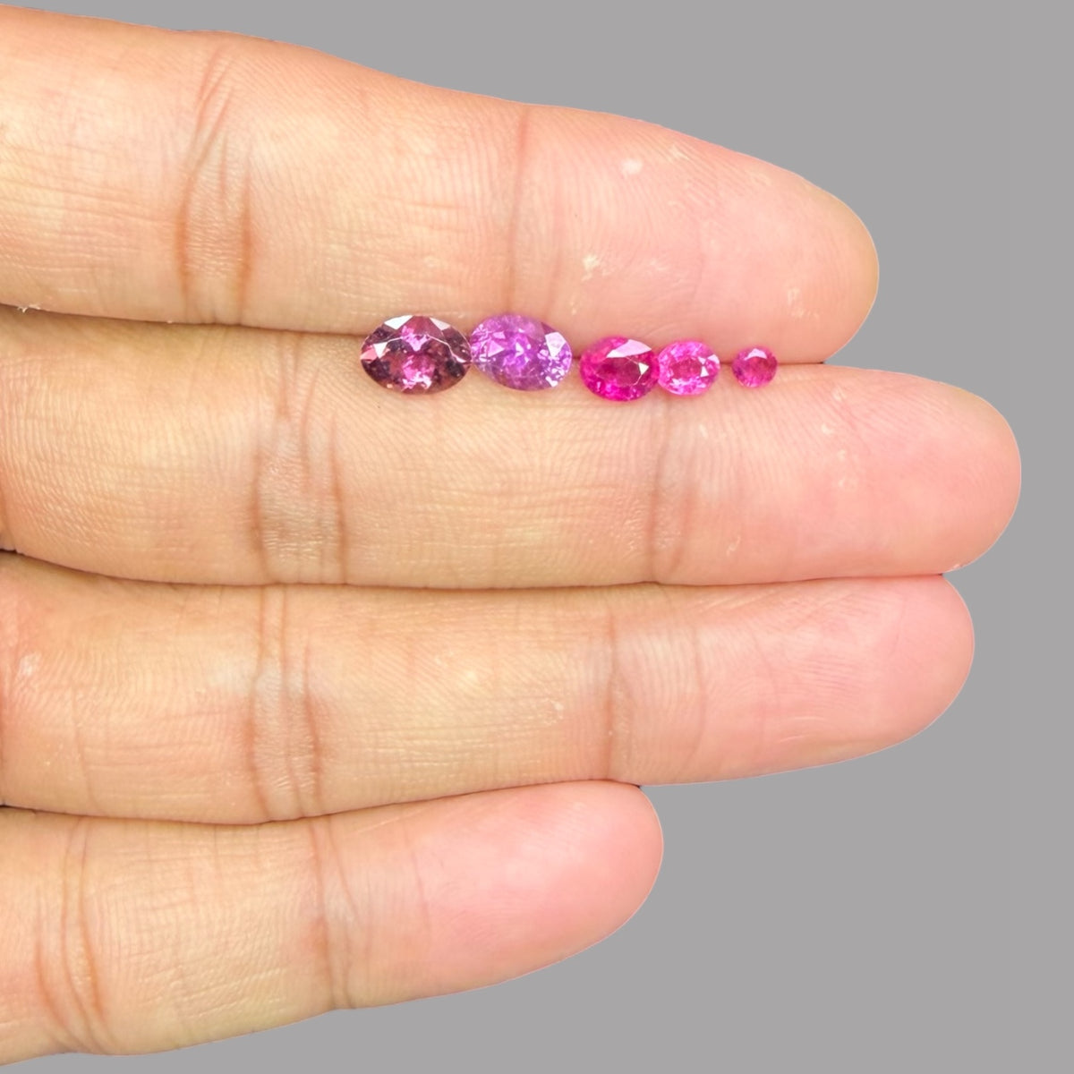 Natural Rubellite Tourmaline Stone From Mix Size Price Per Carats (Total 23 Carats)