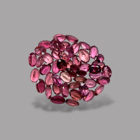 Natural Rubellite Tourmaline Stone From Mix Size Price Per Carats (Total 26 Carats)