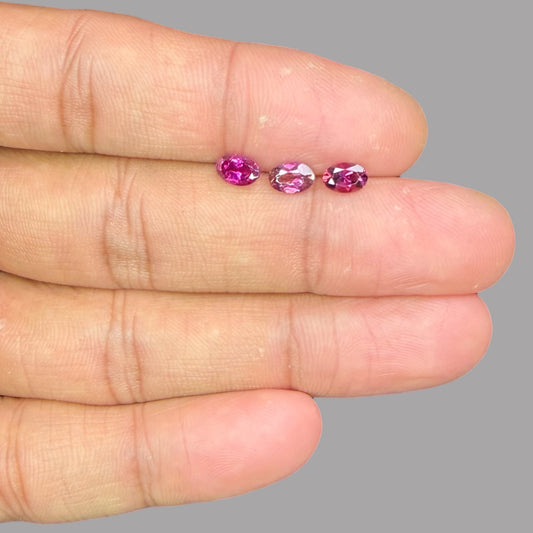 Natural Rubellite Tourmaline Stone From Mix Size Price Per Carats (Total 26 Carats)