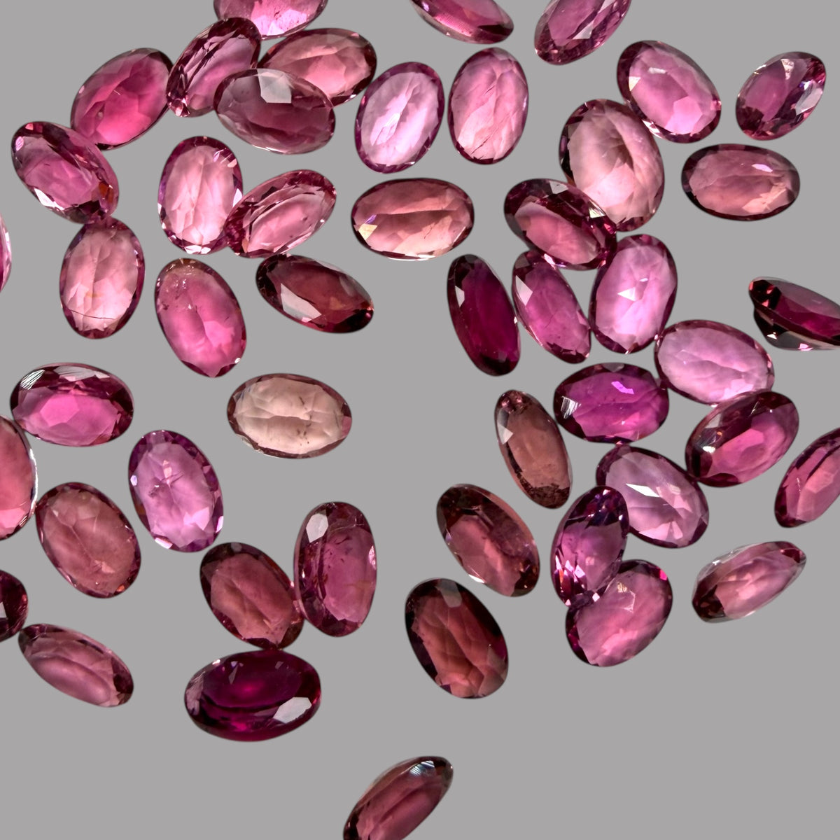 Natural Rubellite Tourmaline Stone From Mix Size Price Per Carats (Total 26 Carats)