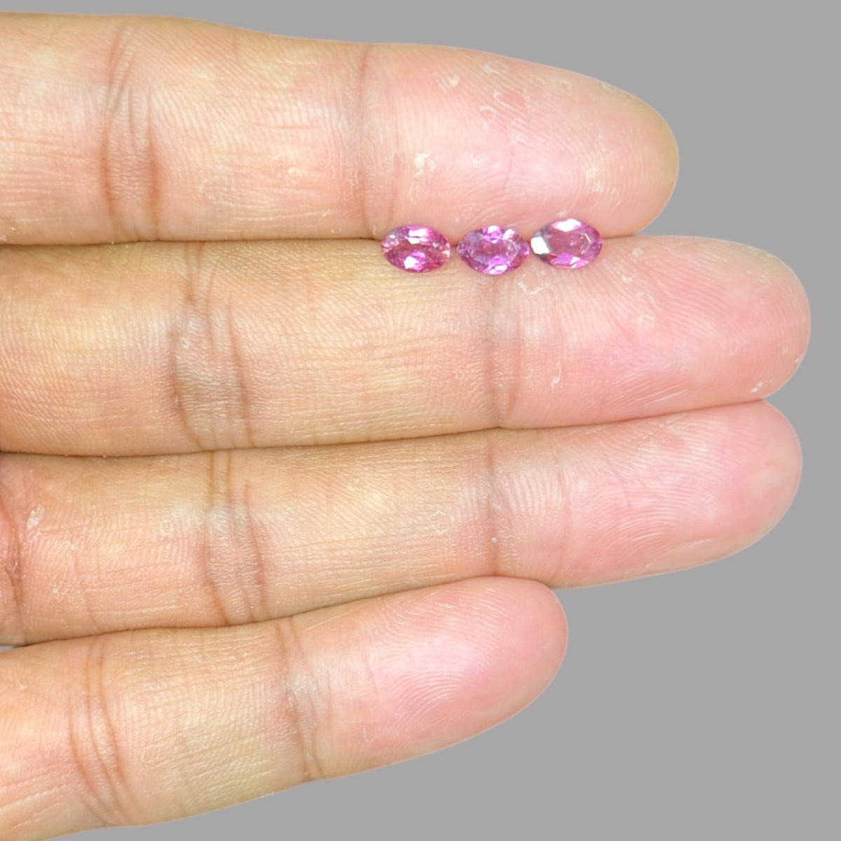 Natural Rubellite Tourmaline Stone From 6 x 4 mm Size Price Per Carats (Total 20 Carats)