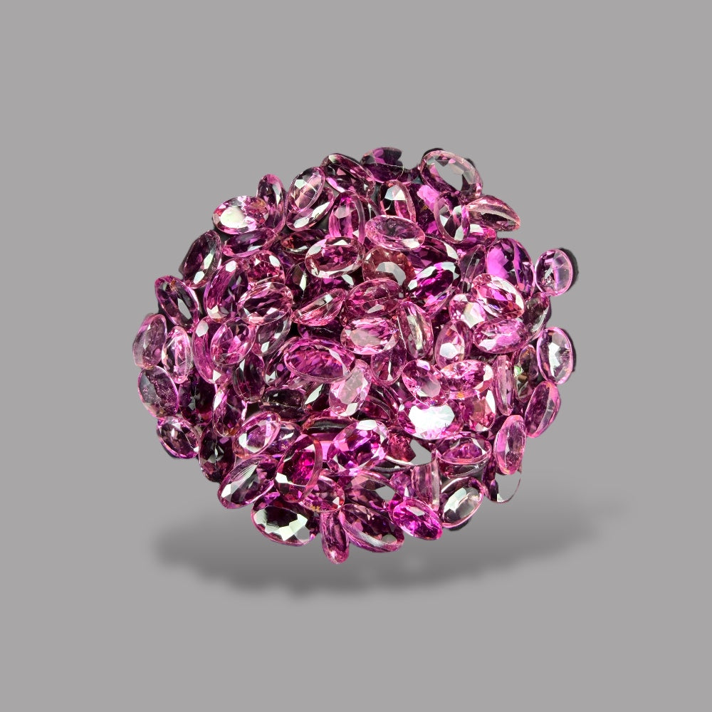 Natural Rubellite Tourmaline Stone From Mix mm Size Price Per Carats (Total 30 Carats)