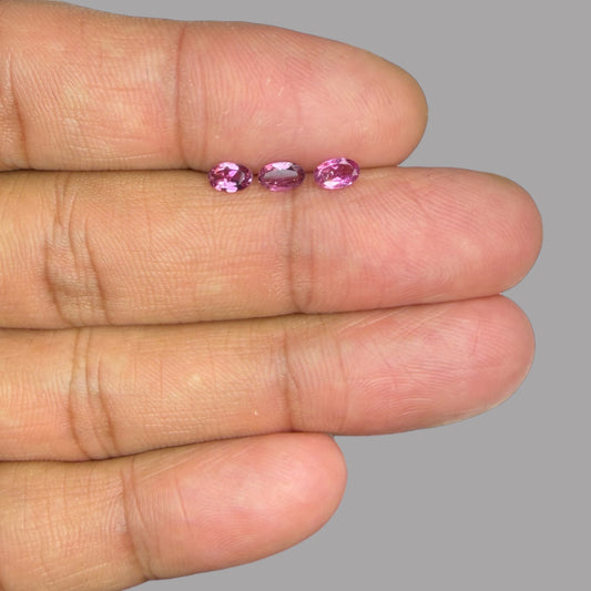 Natural Rubellite Tourmaline Stone From Mix mm Size Price Per Carats (Total 30 Carats)