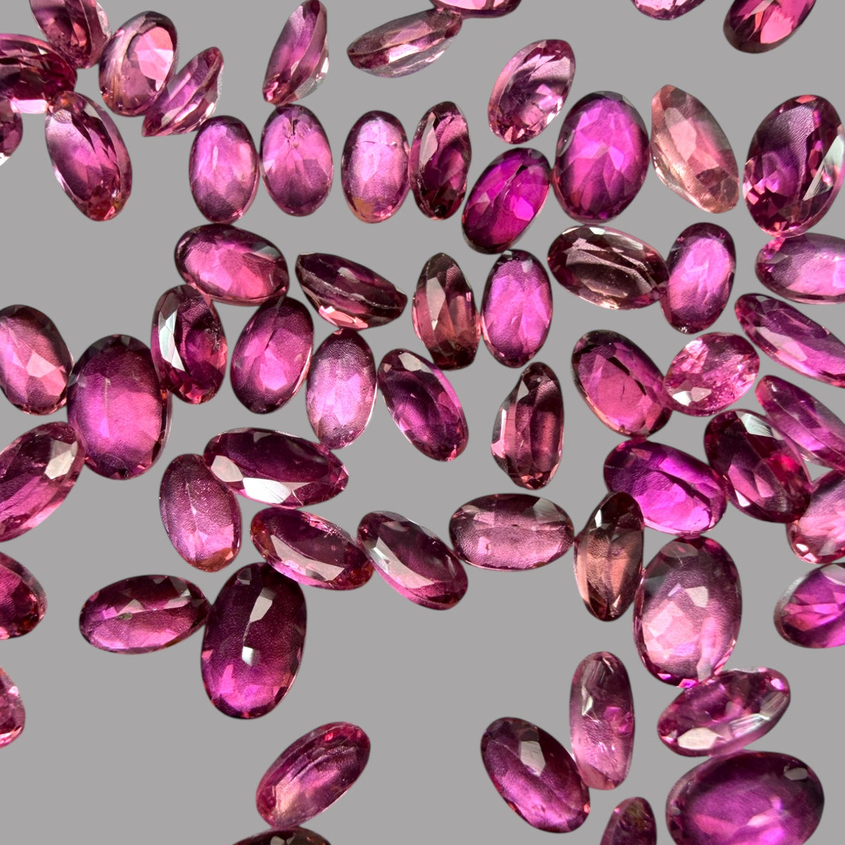 Natural Rubellite Tourmaline Stone From Mix mm Size Price Per Carats (Total 30 Carats)
