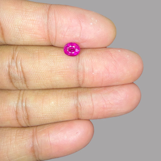 Buy Natural Rubellite Tourmaline 0.88 Carats Gemstone
