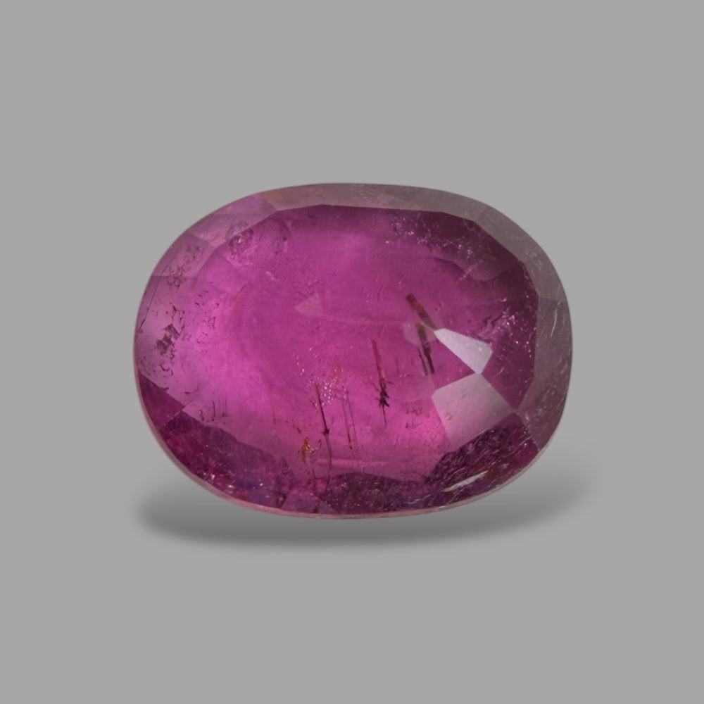 Natural Rubellite Tourmaline 0.95 Carats Gemstone – Oval 7.5x5.8 mm