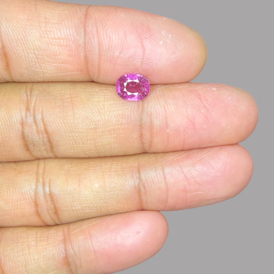 Buy Natural Rubellite Tourmaline 0.95 Carats Gemstone