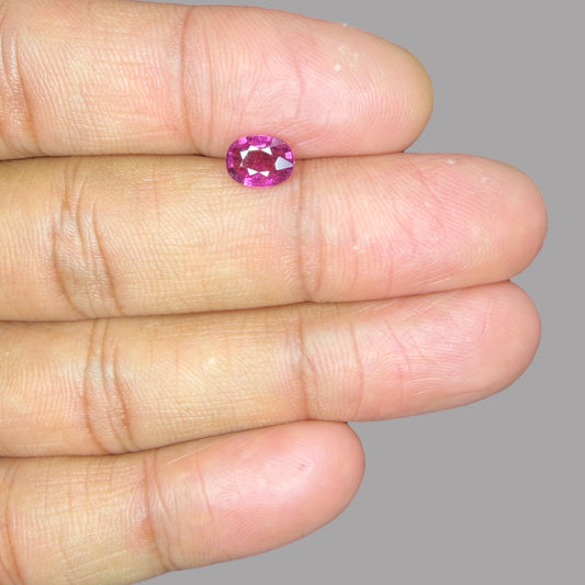 Buy Natural Rubellite Tourmaline 0.85 Carats Gemstone