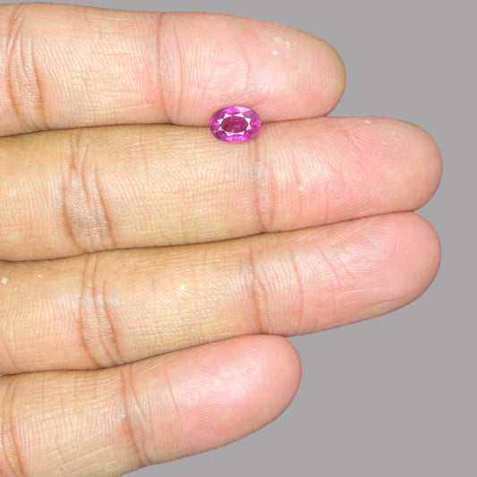 Buy Natural Rubellite Tourmaline 0.96 Carats Gemstone