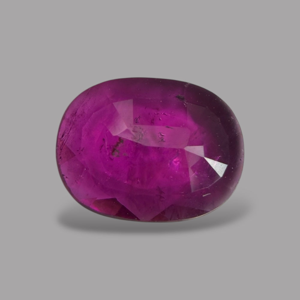 Natural Rubellite Tourmaline 0.73 Carats Gemstone – Oval 7.5x5.8 mm