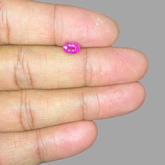 Buy Natural Rubellite Tourmaline 0.77 Carats Gemstone