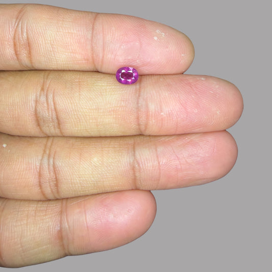 Buy Natural Rubellite Tourmaline 0.67 Carats Gemstone