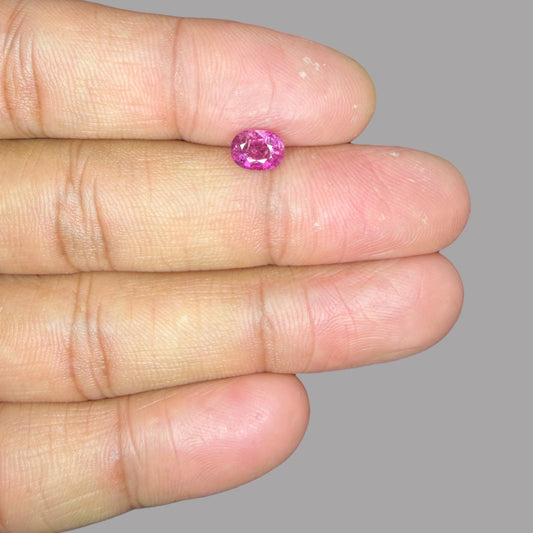Buy Natural Rubellite Tourmaline 0.92 Carats Gemstone
