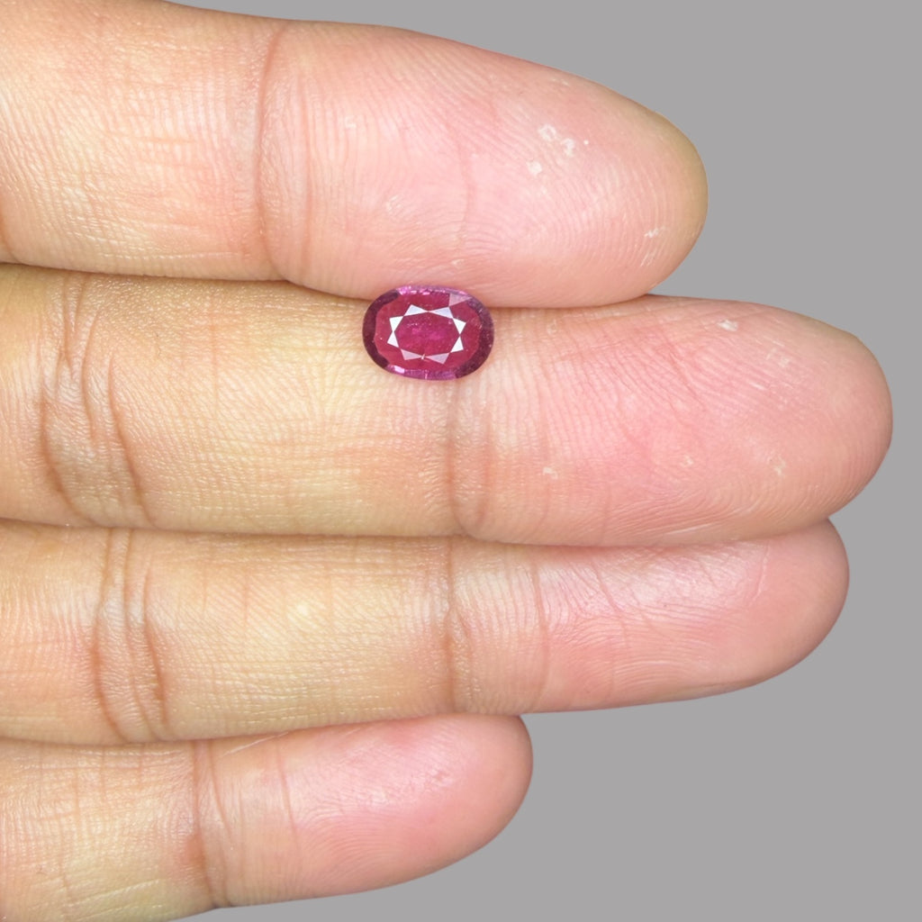 Buy Natural Rubellite Tourmaline 0.94 Carats Gemstone