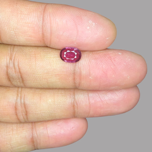 Buy Natural Rubellite Tourmaline 0.94 Carats Gemstone