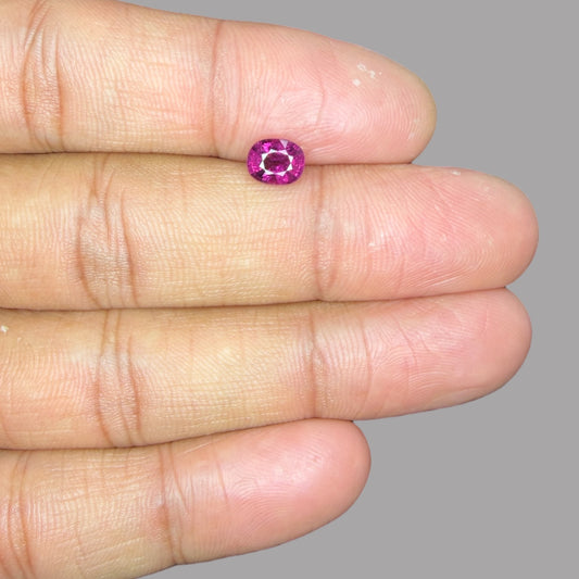 Buy Natural Rubellite Tourmaline 0.97 Carats Gemstone