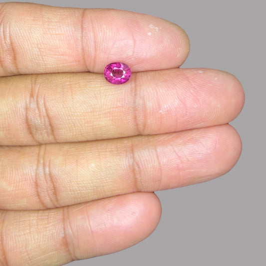 Buy Natural Rubellite Tourmaline 0.99 Carats Gemstone