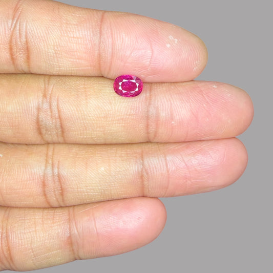 Buy Natural Rubellite Tourmaline 0.90 Carats Gemstone
