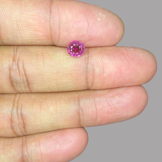 Buy Natural Rubellite Tourmaline 0.70 Carats Gemstone