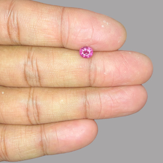 Buy Natural Rubellite Tourmaline 0.67 Carats Gemstone