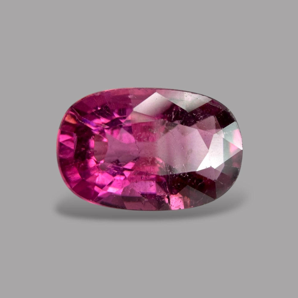 Natural Rubellite Tourmaline 1.05 Carats Gemstone – Oval 7.8x5.1 mm