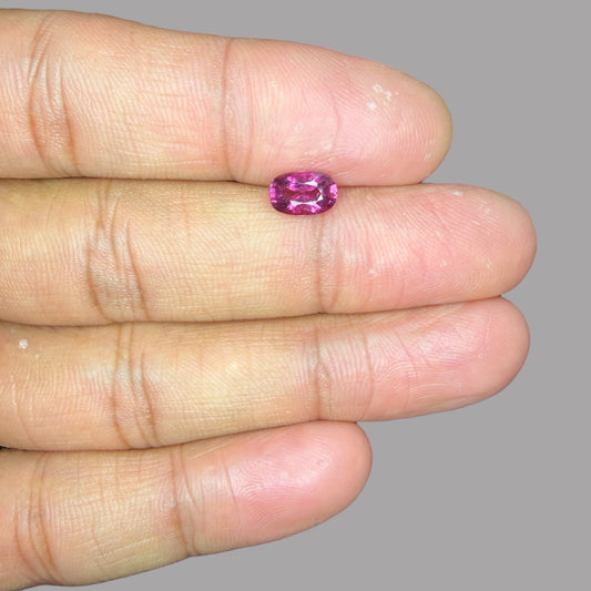 Buy Natural Rubellite Tourmaline 1.05 Carats Gemstone