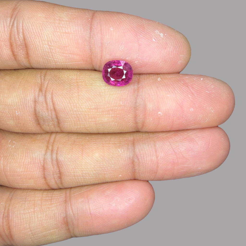 Buy Natural Rubellite Tourmaline 1.53 Carats Gemstone