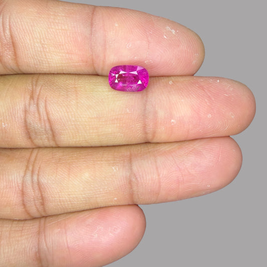 Buy Natural Rubellite Tourmaline 1.91 Carats Gemstone