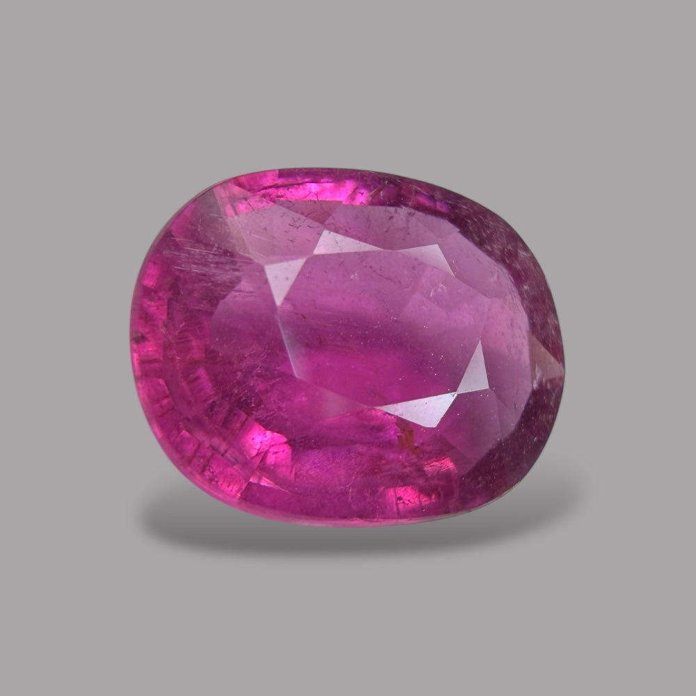 Natural Rubellite Tourmaline 1.75 Carats Gemstone – Oval 8.9x7 mm