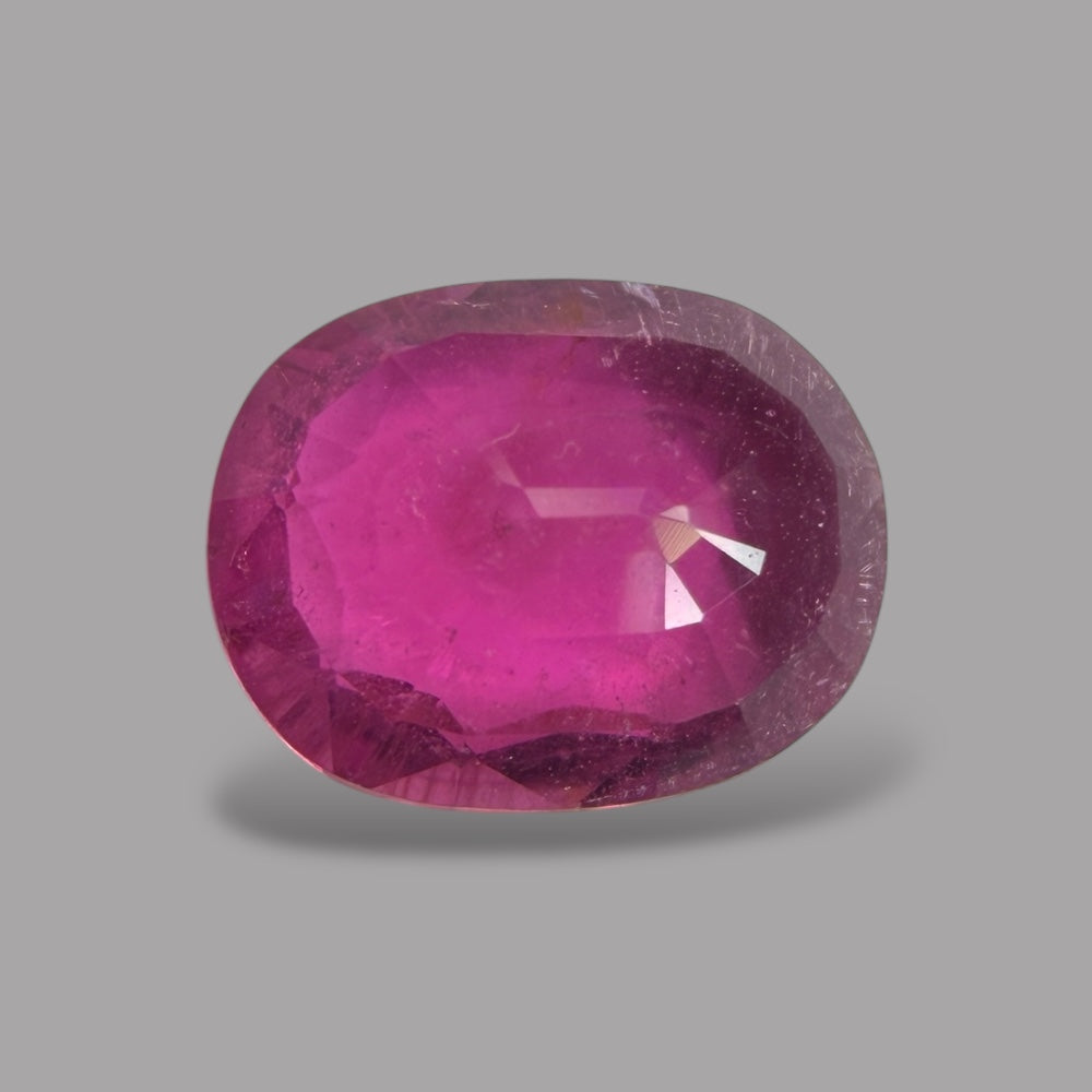 Natural Rubellite Tourmaline 1.75 Carats Gemstone – Oval 8.9x7 mm