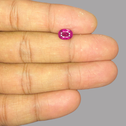 Buy Natural Rubellite Tourmaline 1.34 Carats Gemstone