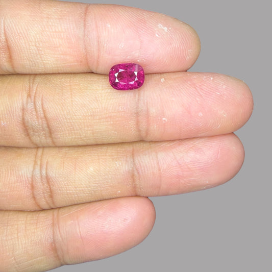Buy Natural Rubellite Tourmaline 1.77 Carats Gemstone