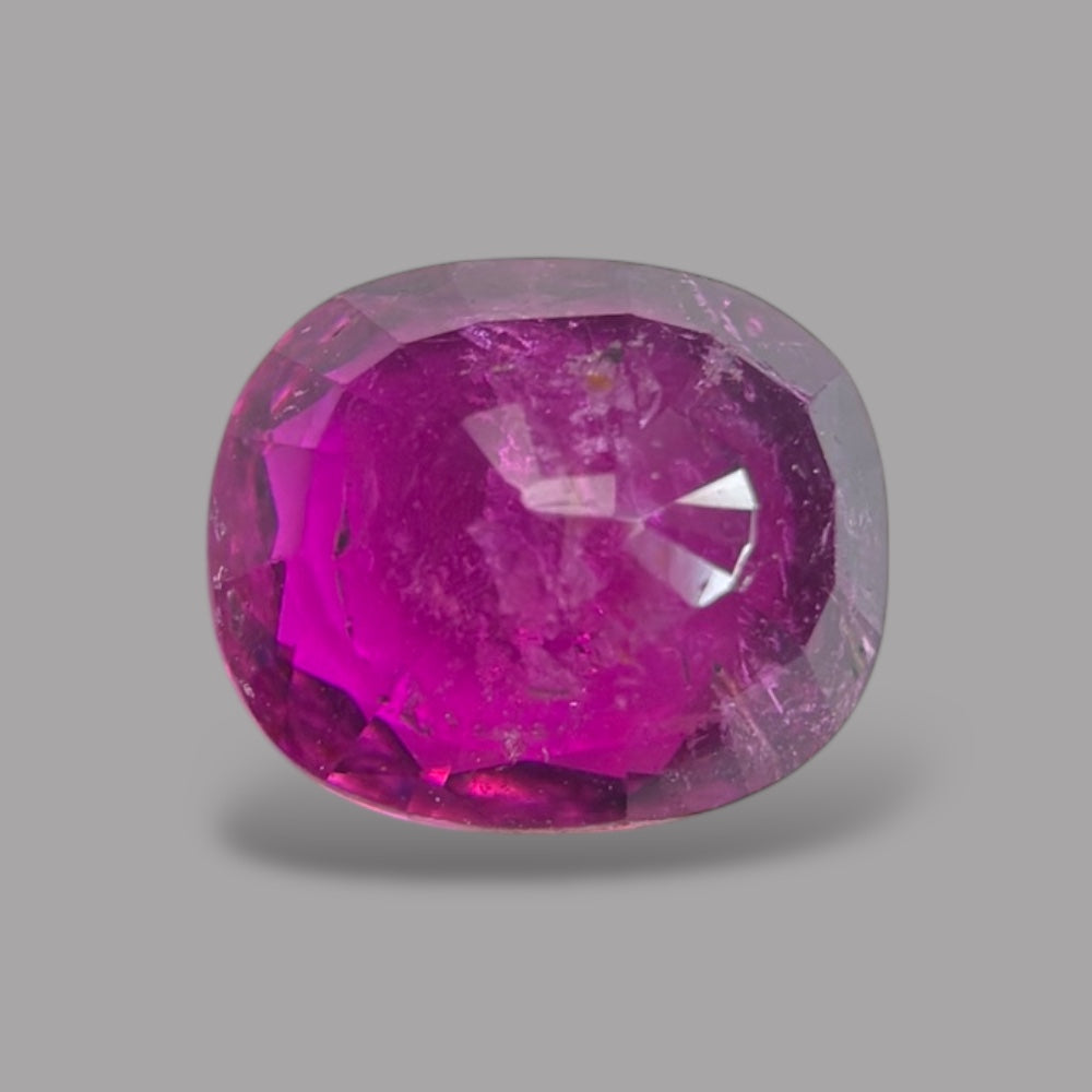 Natural Rubellite Tourmaline 1.45 Carats Gemstone – Oval 7.7x6.5 mm