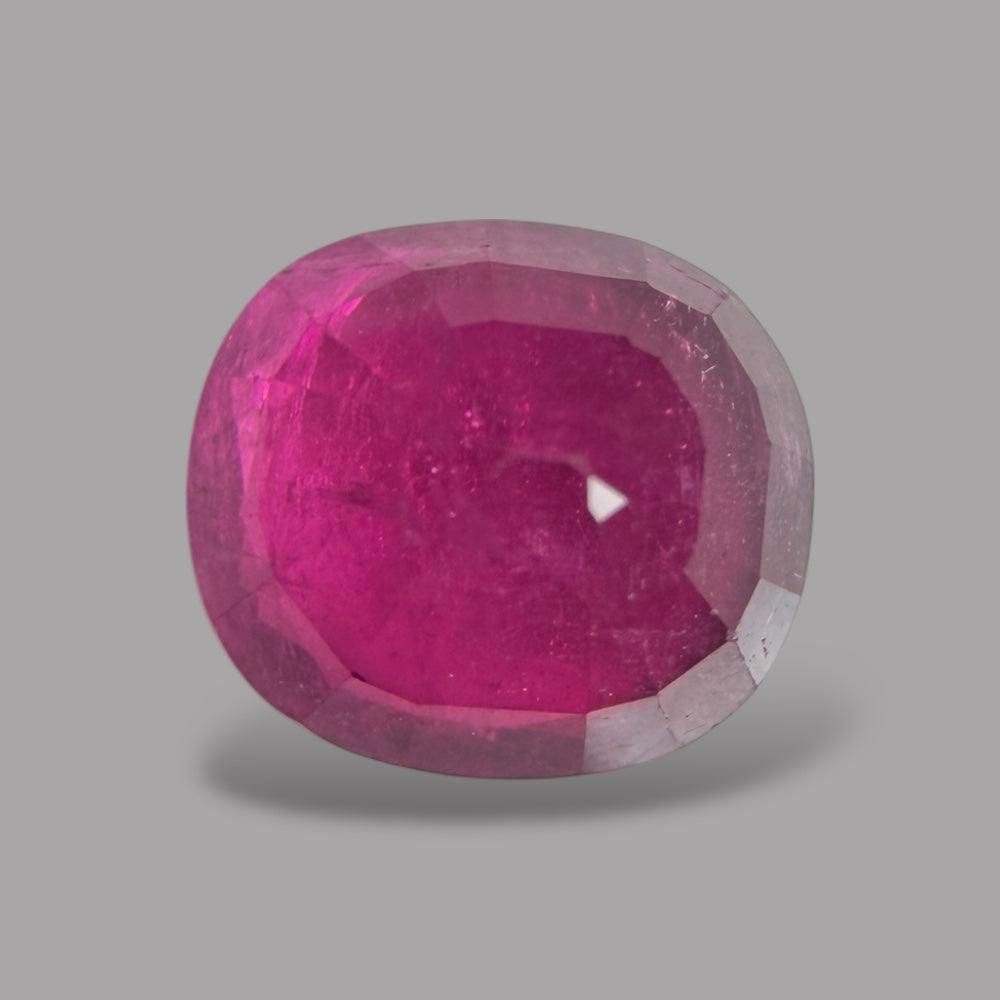 Natural Rubellite Tourmaline 1.34 Carats Gemstone – Oval 7x6.3 mm