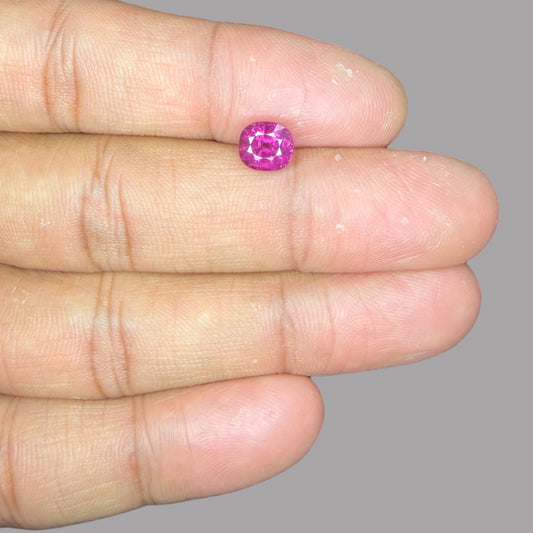 Buy Natural Rubellite Tourmaline 1.52 Carats Gemstone
