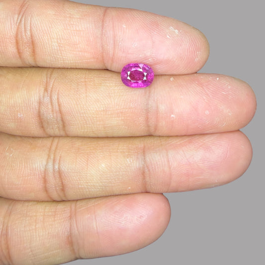 Buy Natural Rubellite Tourmaline 1.40 Carats Gemstone