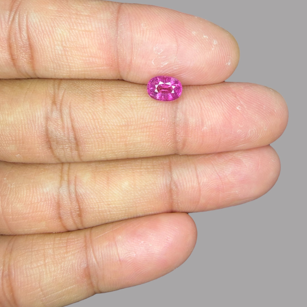 Buy Natural Rubellite Tourmaline 1.23 Carats Gemstone
