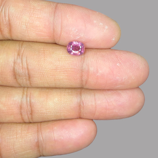 Buy Natural Rubellite Tourmaline 1.04 Carats Gemstone