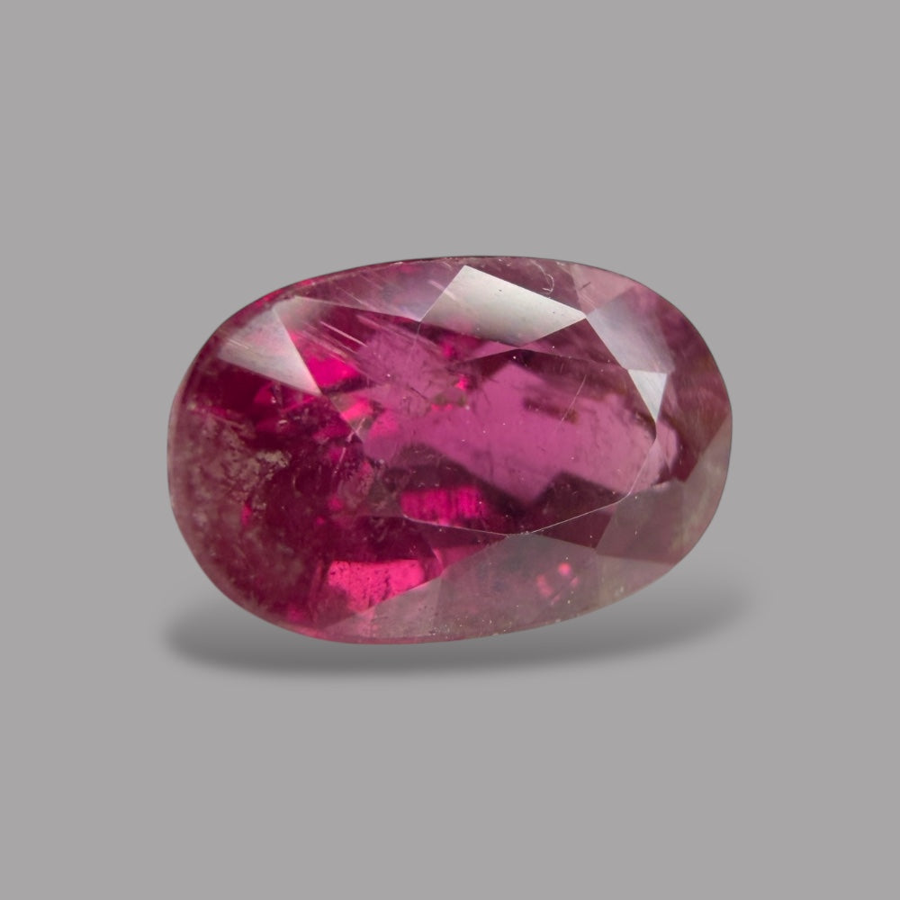 Natural Rubellite Tourmaline 1.61 Carats Gemstone – Oval 8.8x5.3 mm