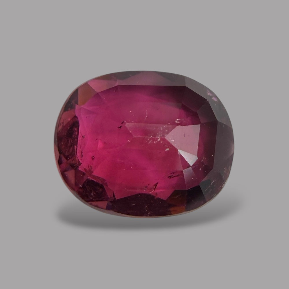 Natural Rubellite Tourmaline 1.44 Carats Gemstone – Oval 8.3x6.8 mm