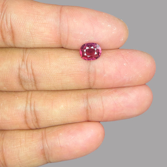 Buy Natural Rubellite Tourmaline 1.44 Carats Gemstone