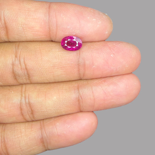 Buy Natural Rubellite Tourmaline 1.77 Carats Gemstone