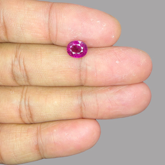 Buy Natural Rubellite Tourmaline 1.43 Carats Gemstone