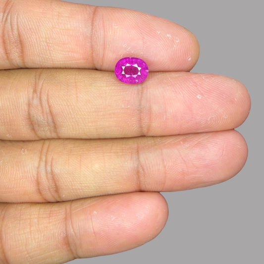 Buy Natural Rubellite Tourmaline 1.60 Carats Gemstone