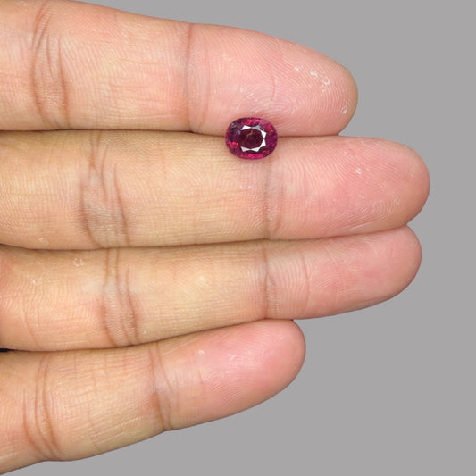Buy Natural Rubellite Tourmaline 1.55 Carats Gemstone