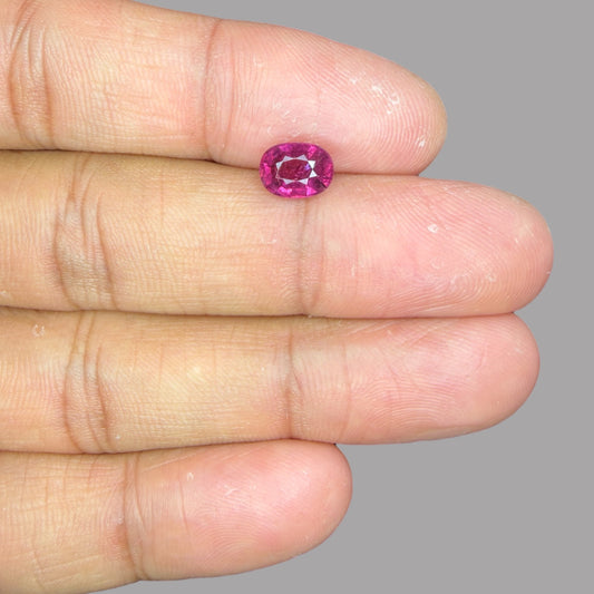 Buy Natural Rubellite Tourmaline 1.59 Carats Gemstone
