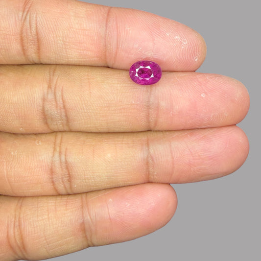 Buy Natural Rubellite Tourmaline 1.70 Carats Gemstone