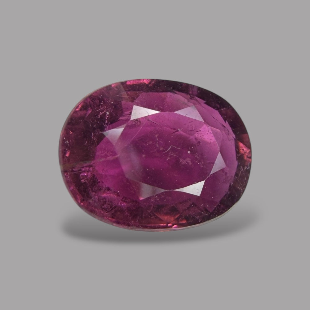 Natural Rubellite Tourmaline 1.21 Carats Gemstone – Oval 7.9x6 mm