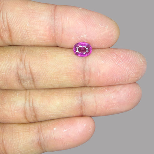 Buy Natural Rubellite Tourmaline 1.03 Carats Gemstone